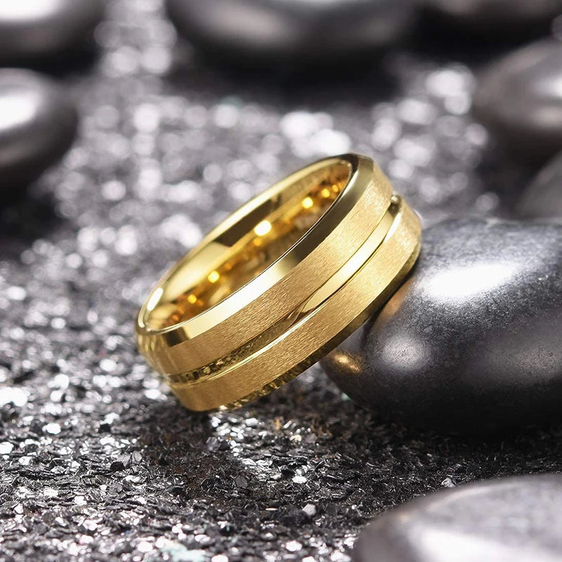 Gold Stainless Steel Ring