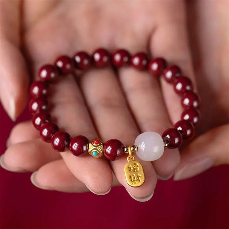 Lucky Wealth Red Beaded Bracelet