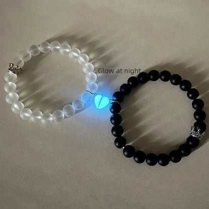 {{ Heart Bracelet }} - {{ WhiteRadiant }} - {{ Bracelet }} {{ Braclet }}