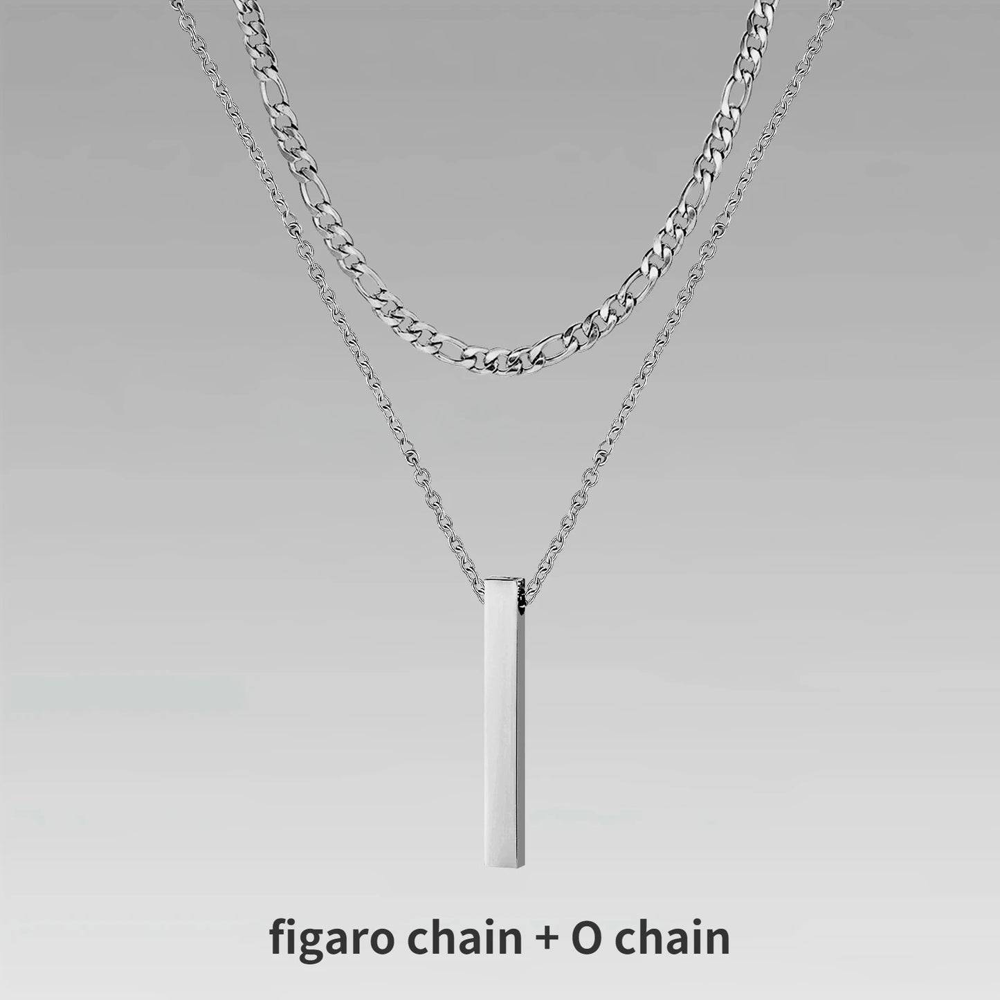 Mens Vertical Bar Necklaces For Men