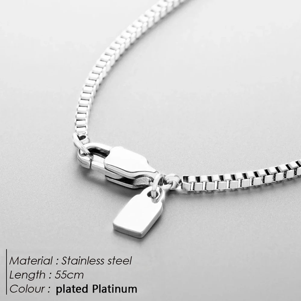 Men's Steal Chain Necklace